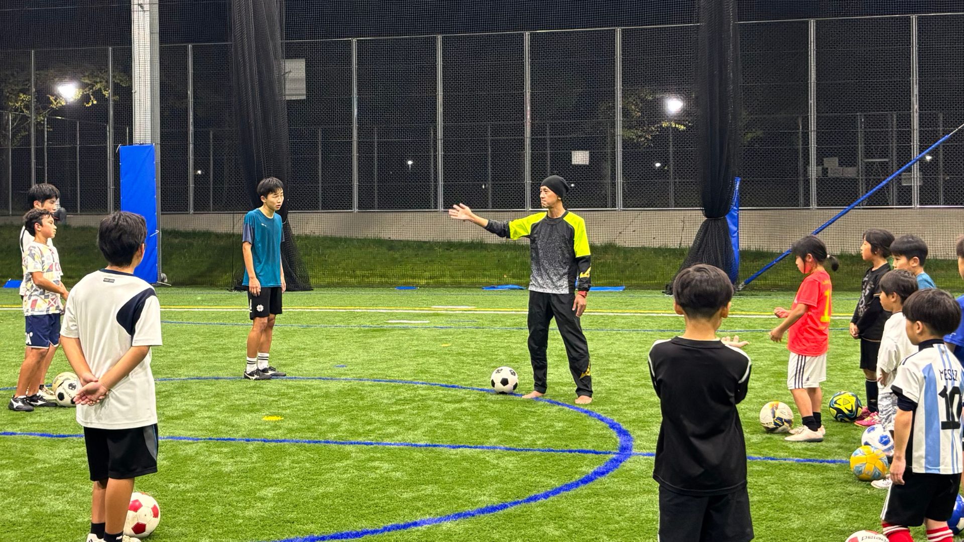 サッカー指導のイメージ